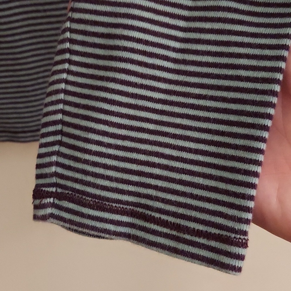 BODEN Striped Long Sleeve Round Scoop Neck Pullover Top - Picture 4 of 10